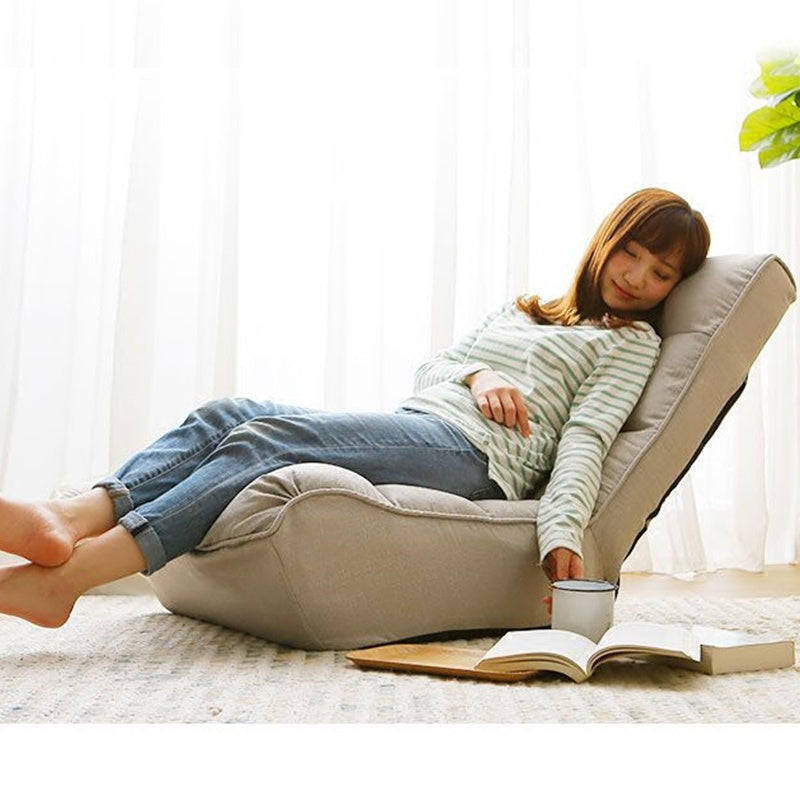 Japanese chair lazy sofa tatami balcony adjustable reclining chair