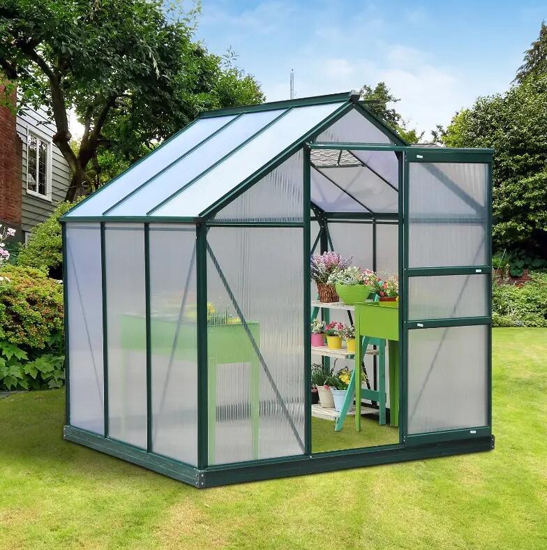 Portable Walk-In Garden Greenhouse 6' x 6' x 7'