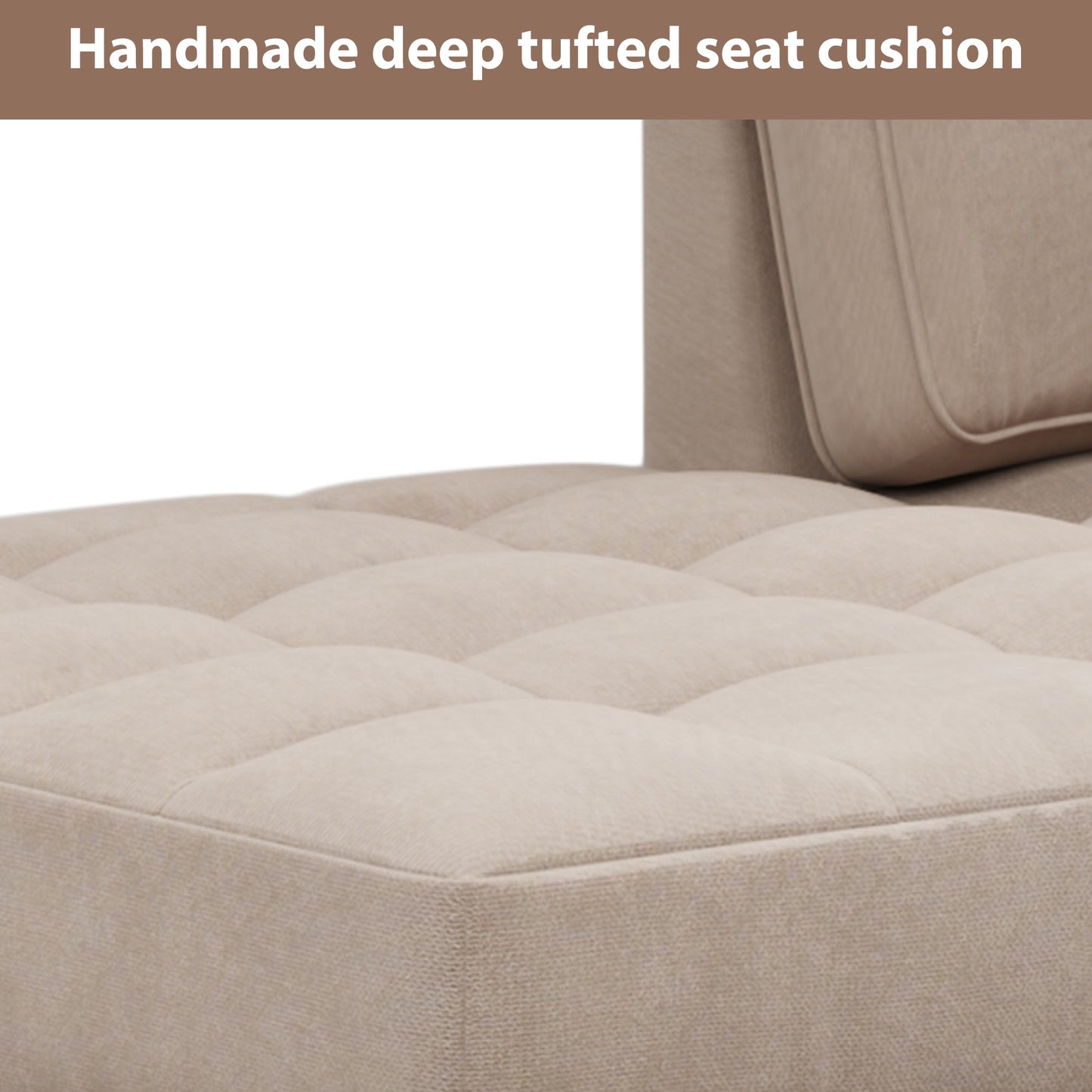 Chaise Lounge with Toss Pillow