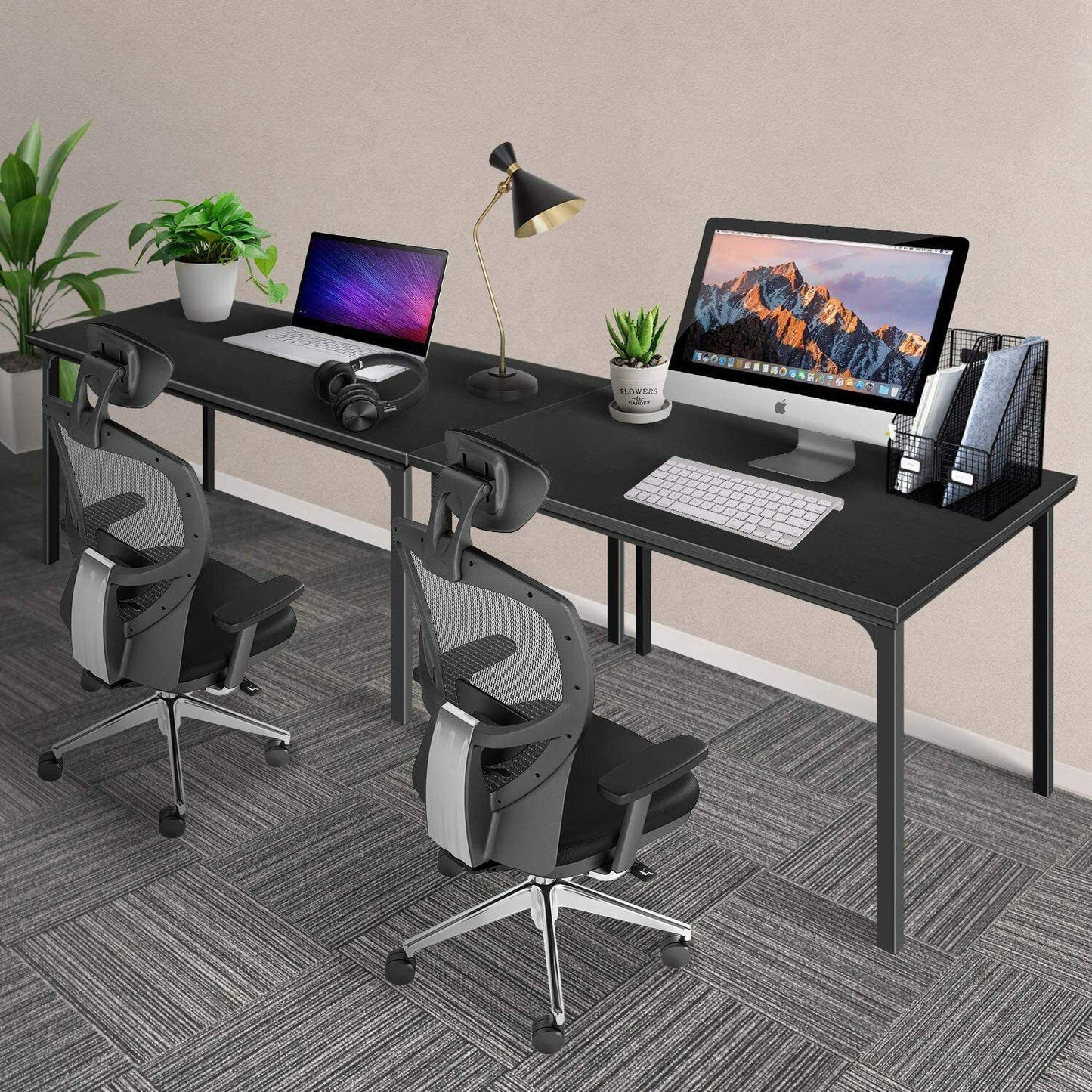Deluxe Modern Style Home Office Computer Desk for Working and Studying