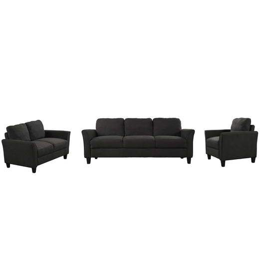 3 Pieces Sofa Set; Living Room Set