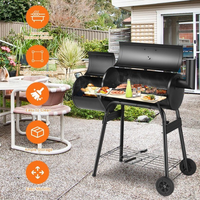 BBQ Grill Barbecue Pit Patio Cooker