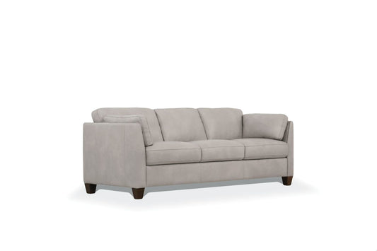 Matias Sofa, Dusty White Leather