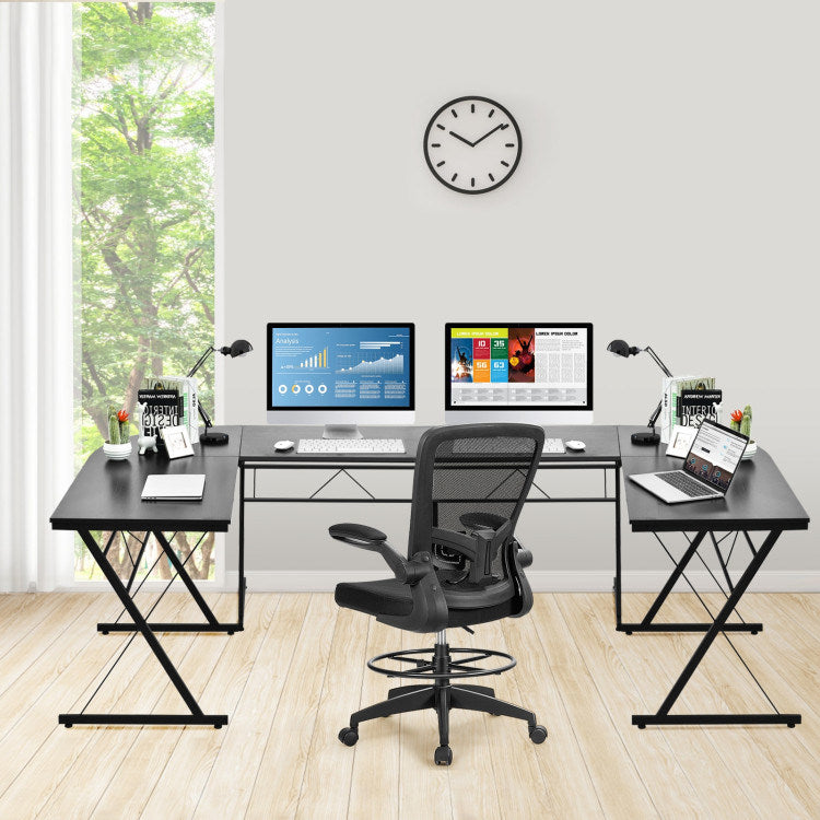 Corner Desk Computer Table for Home Office Study Workstation