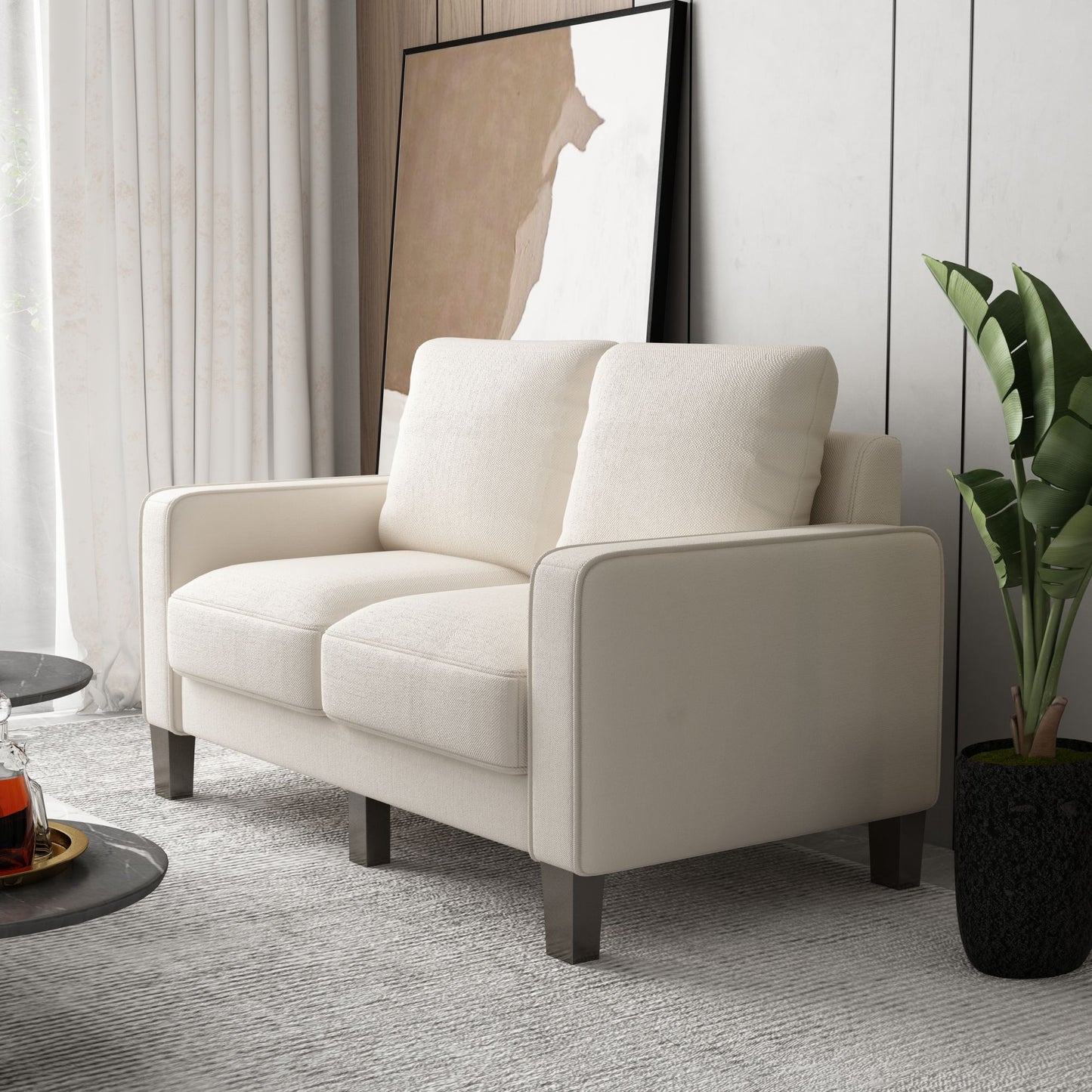 Modern Living Room Furniture Sofa and Loveseat