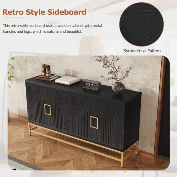 Retro Style Sideboard Buffet - Image 5