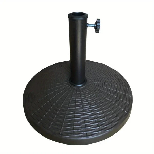 Secure Your Shade with a Durable 22 lbs Resin Umbrella Base – Weather-Resistant & Easy to Assemble