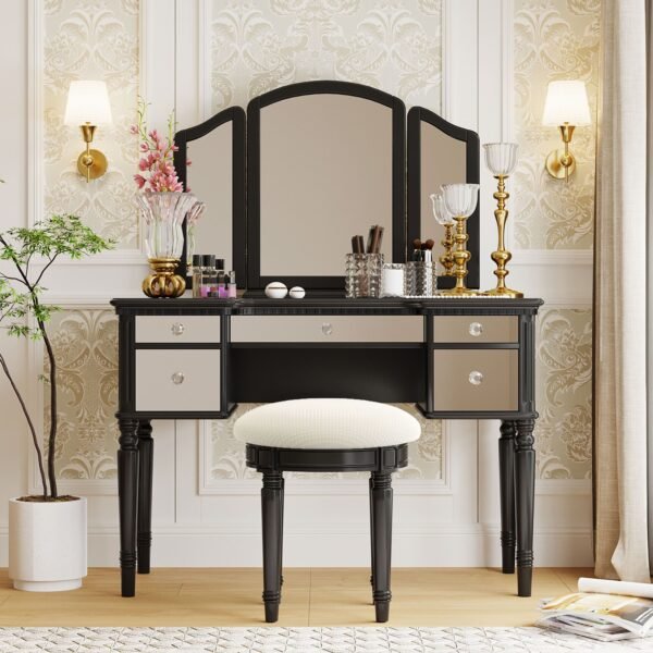 Makeup Vanity Set for Bedroom - Image 2
