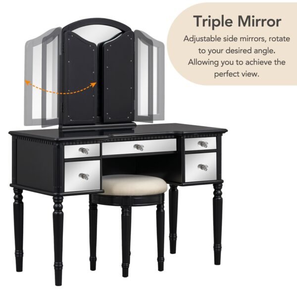 Makeup Vanity Set for Bedroom - Image 7