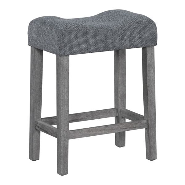 4-Piece Bar Table Set with Power Outlet – Industrial Dining Table and Stools for Kitchen, Game Room - Image 19